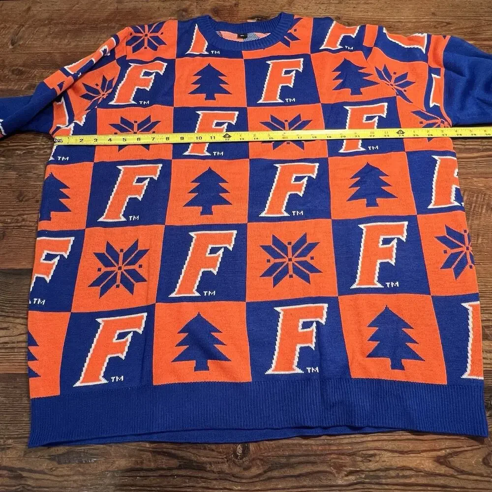 University of Florida UF Gators Mens Christmas Holiday Ugly Sweater 2XL NWT